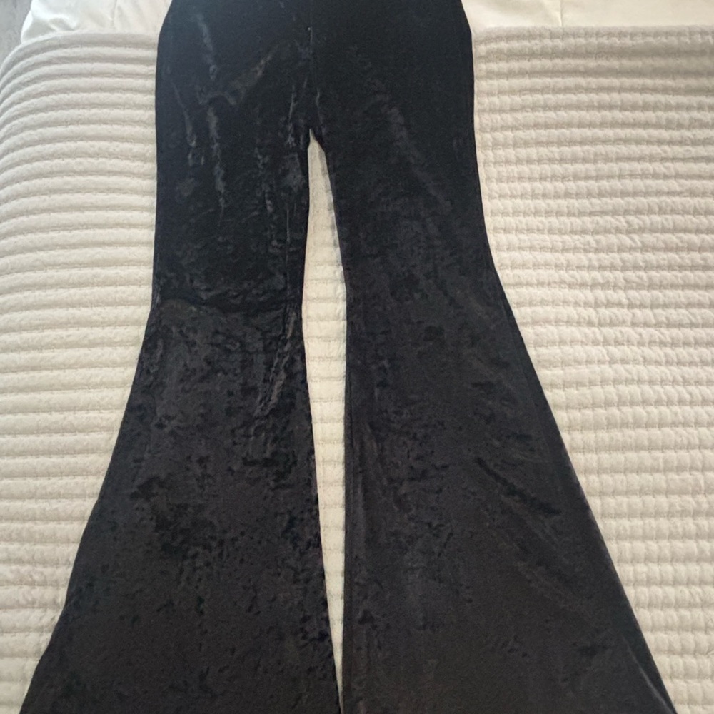 Elegant Black Flare Pants